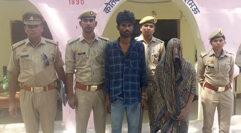 Kannauj Murder, After the murder of her husband, there was no wrinkle on her face, Shikha had gone to see the