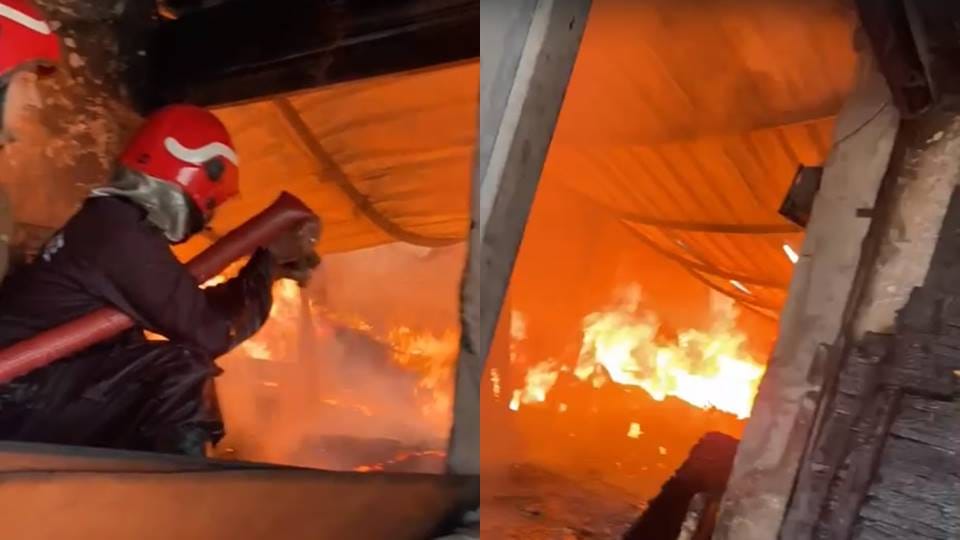 Garment factory became a ball of fire in Noida