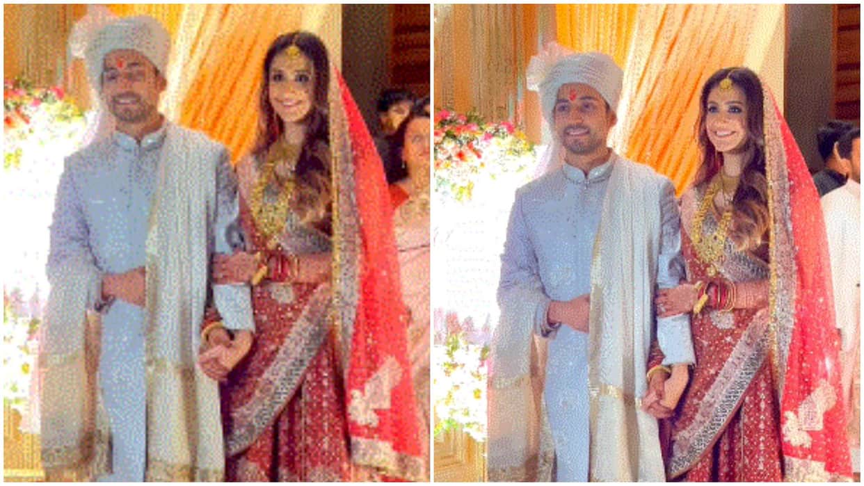 Vikram Bhatt Daughter Krishna and vedant sarda Wedding: Both ties the knot Photos viral