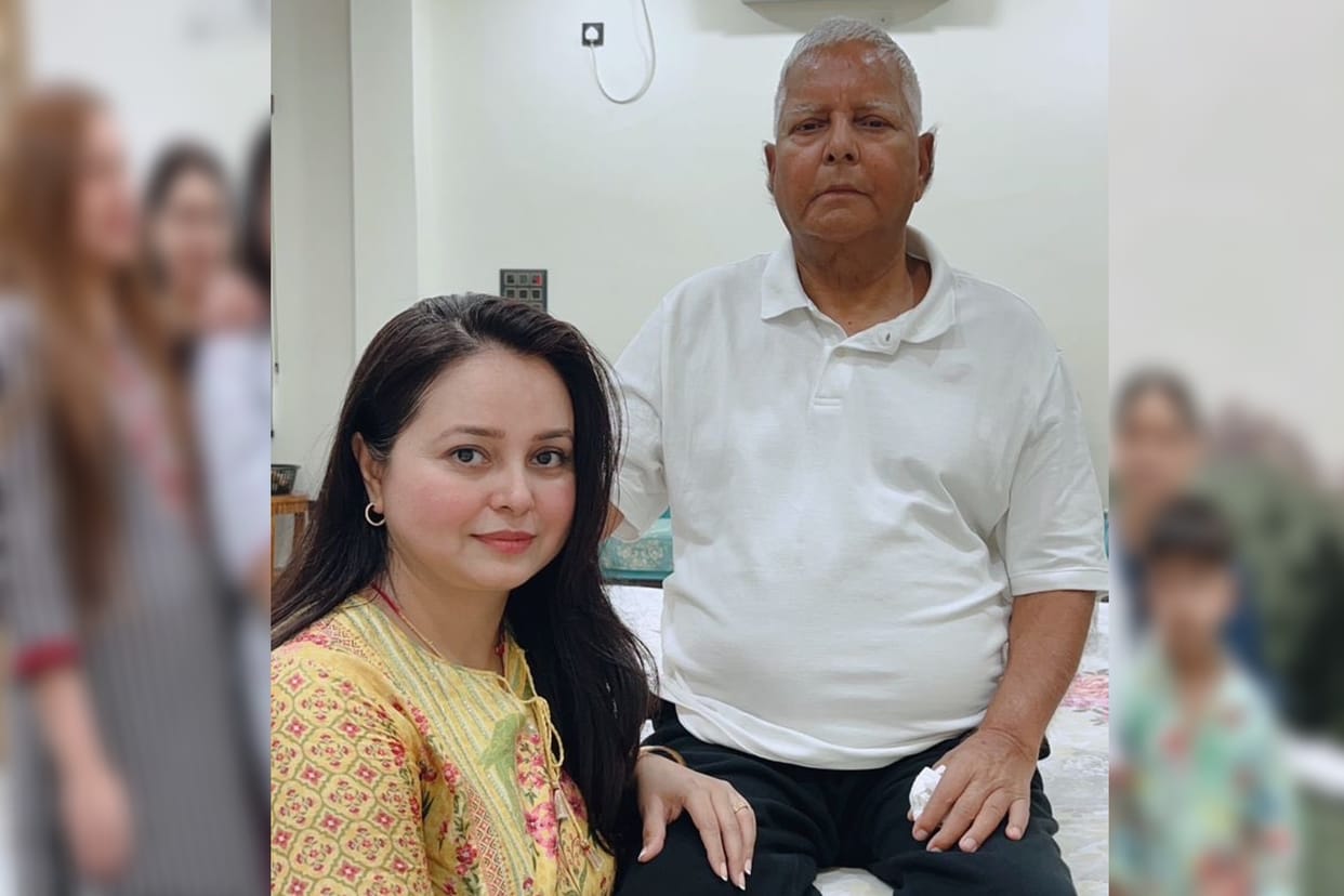 Bihar: Rohini emotional on Lalu Yadav birthday, said- The way BJP and RSS harassed, it makes the mind agitated