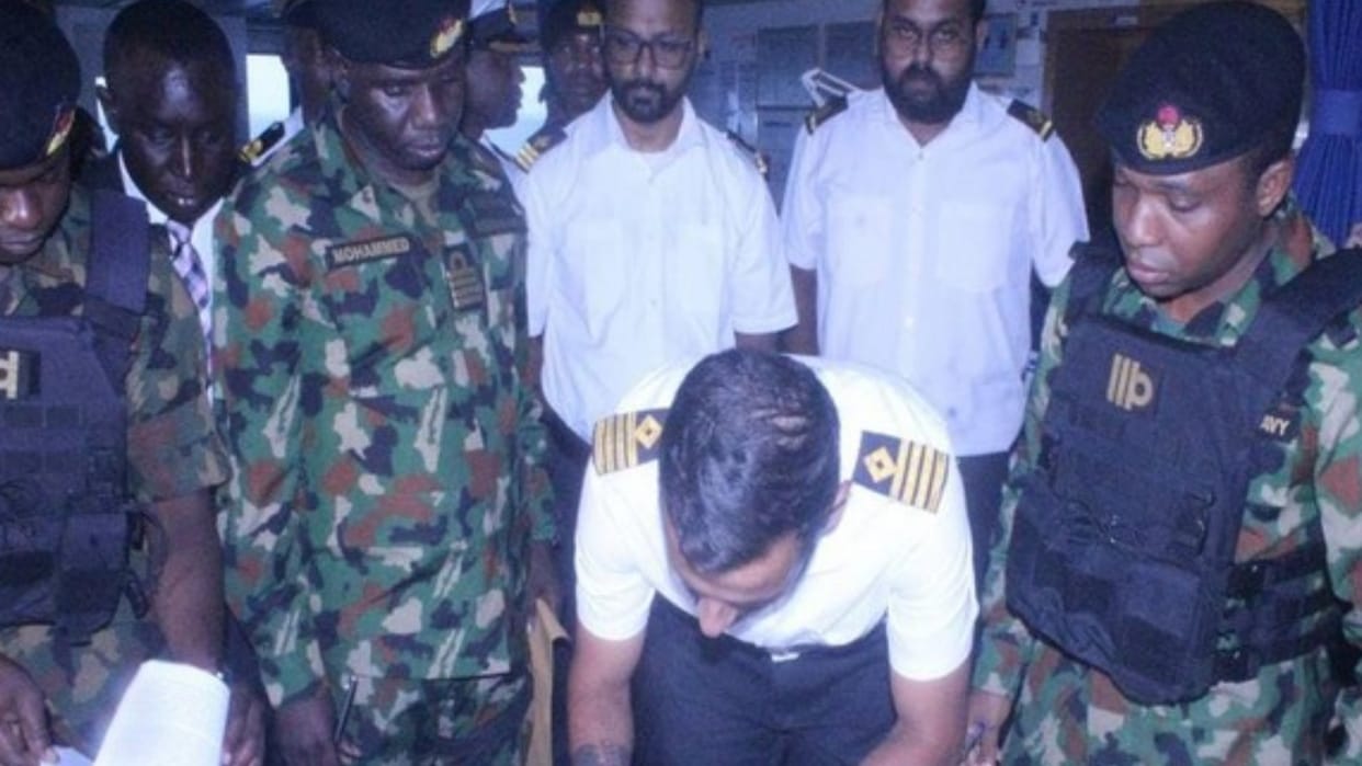 16 citizens arrived in India after nine months from Nigeria and Guinea accused for oil theft