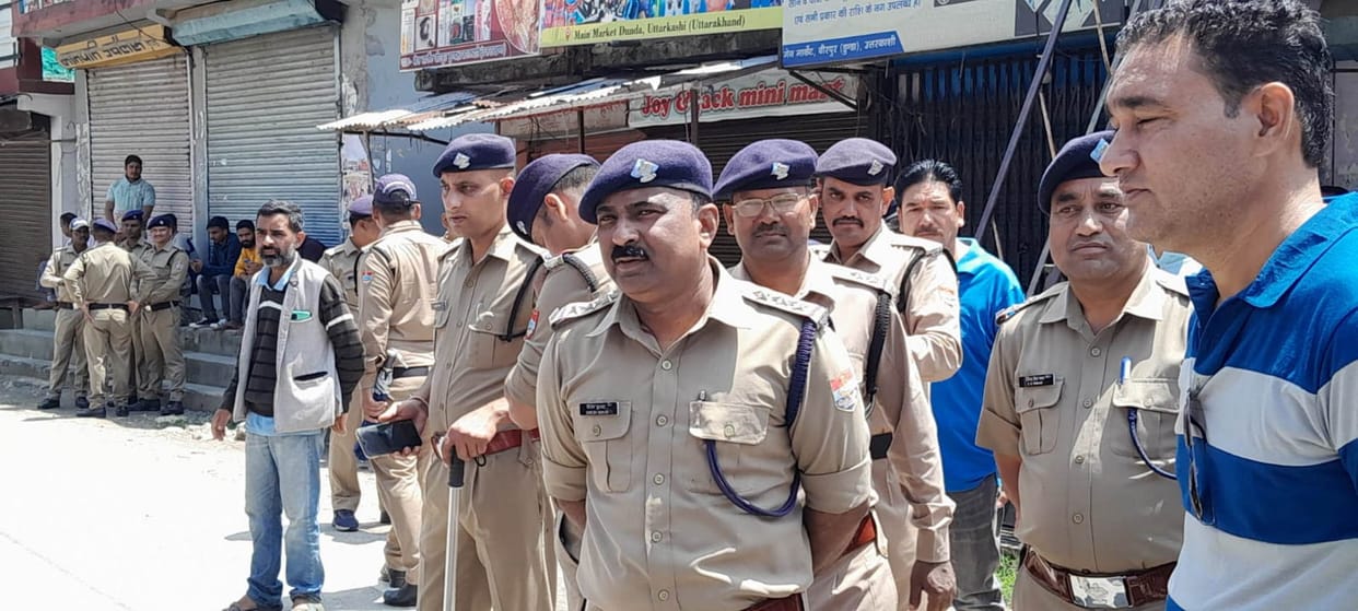 Uttarkashi BJP leader Minority Cell said abusive words spoken for particular community women during Protest