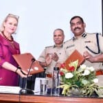 राजस्थान पुलिस अकादमी में एन्ड्रीया एन वोजनर