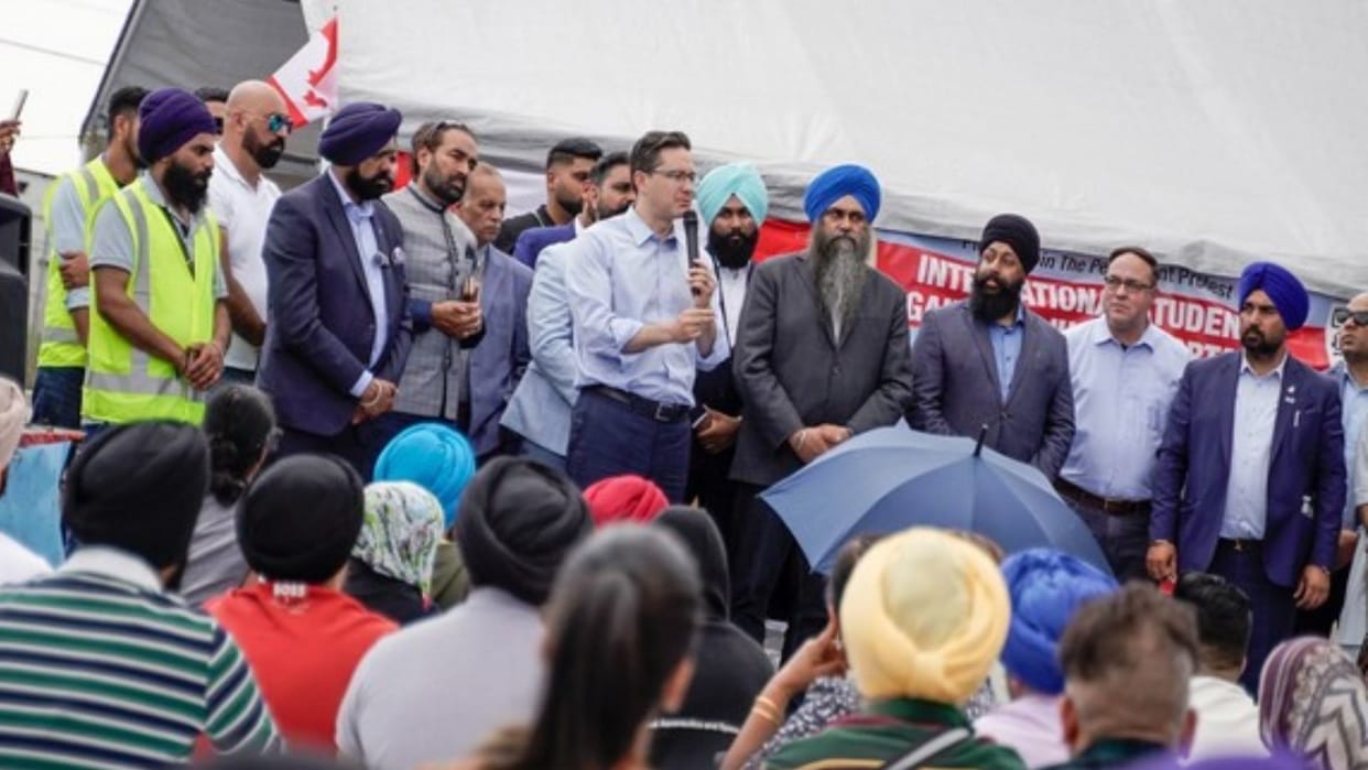 Canada Opposition leader supports Indian students facing deportation