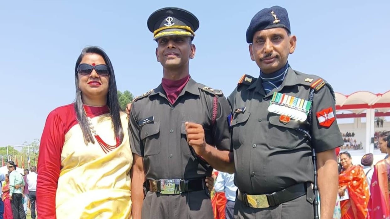 Once used to dream of flying a ship, today Hemant became lieutenant