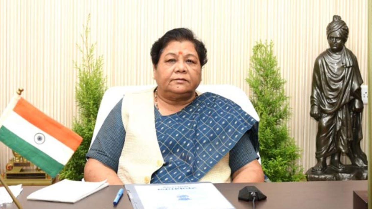 Manipur: Governor Uikey visited Churachandpur, said- Bringing peace in the state is my first priority