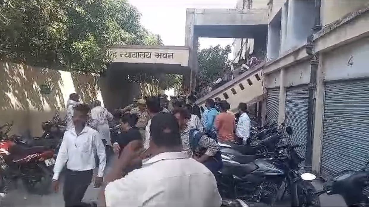 Advocate Anjali murder case: attacked accused Ramesh Bhati in court and beaten up by people