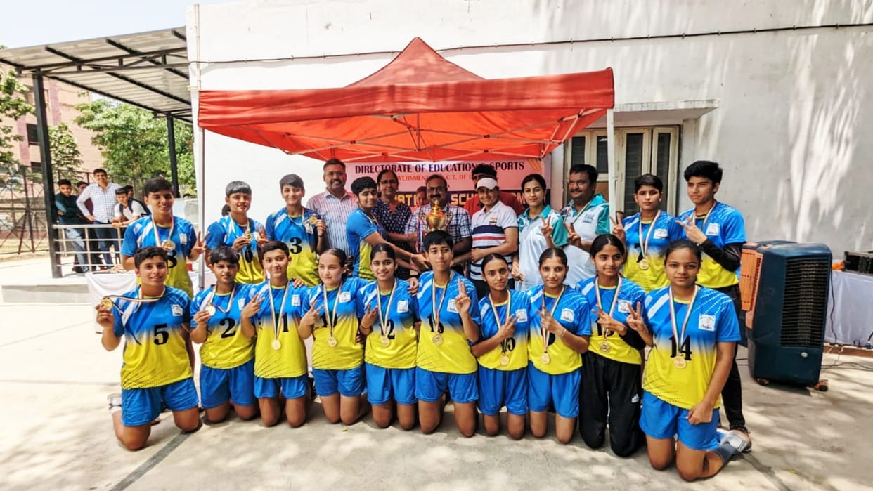 national school games 2023 himachal pradesh handball team win gold medal in under-19 Category