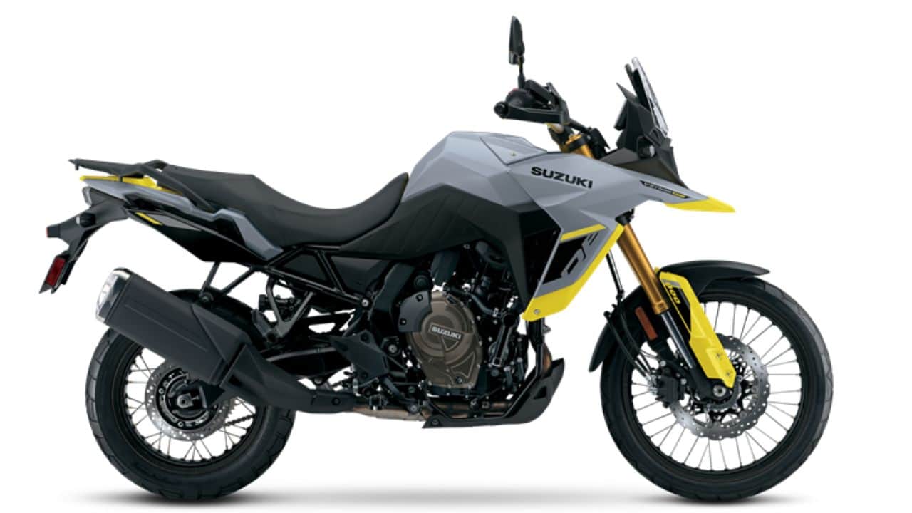 suzuki v-strom 800 de adventure touring bike spotted testing in india, may launch this year
