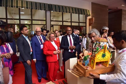 G20 Summit 2023 Guests reached mahatma budha first sermon green corridor built from hotel to Sarnath