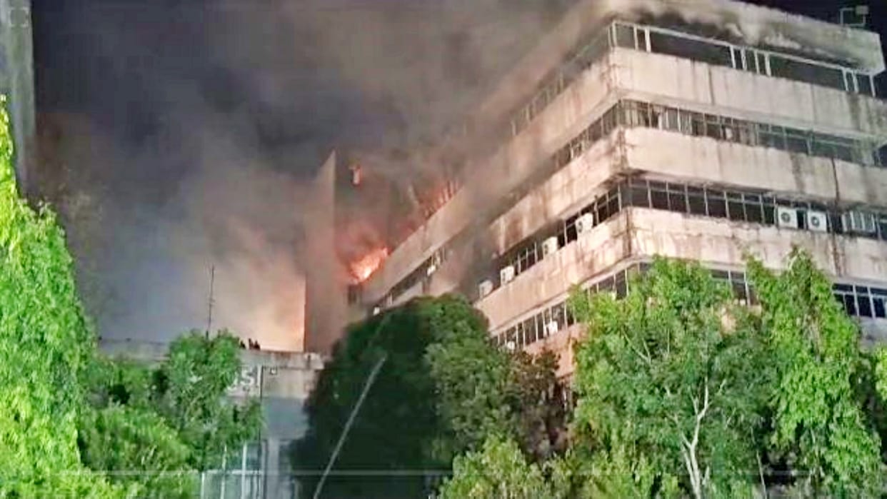 MP Satpura Bhawan Fire: Fire breaks out at Bhopal’s Satpura Bhawan Under Control