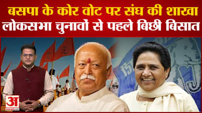 RSS has set the board for Loksabha elections on BSP's core vote bank