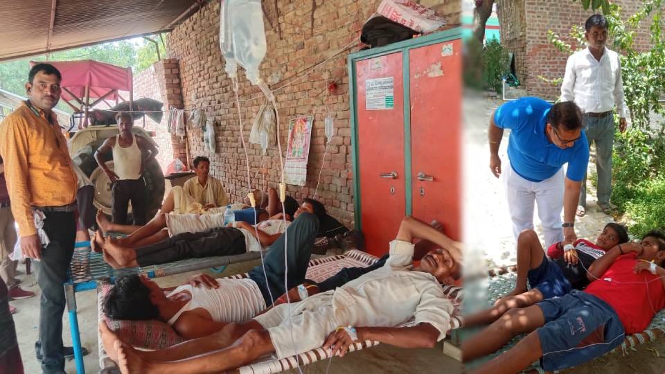 seventy people got food poisoning after eating sweets at wedding in Etah