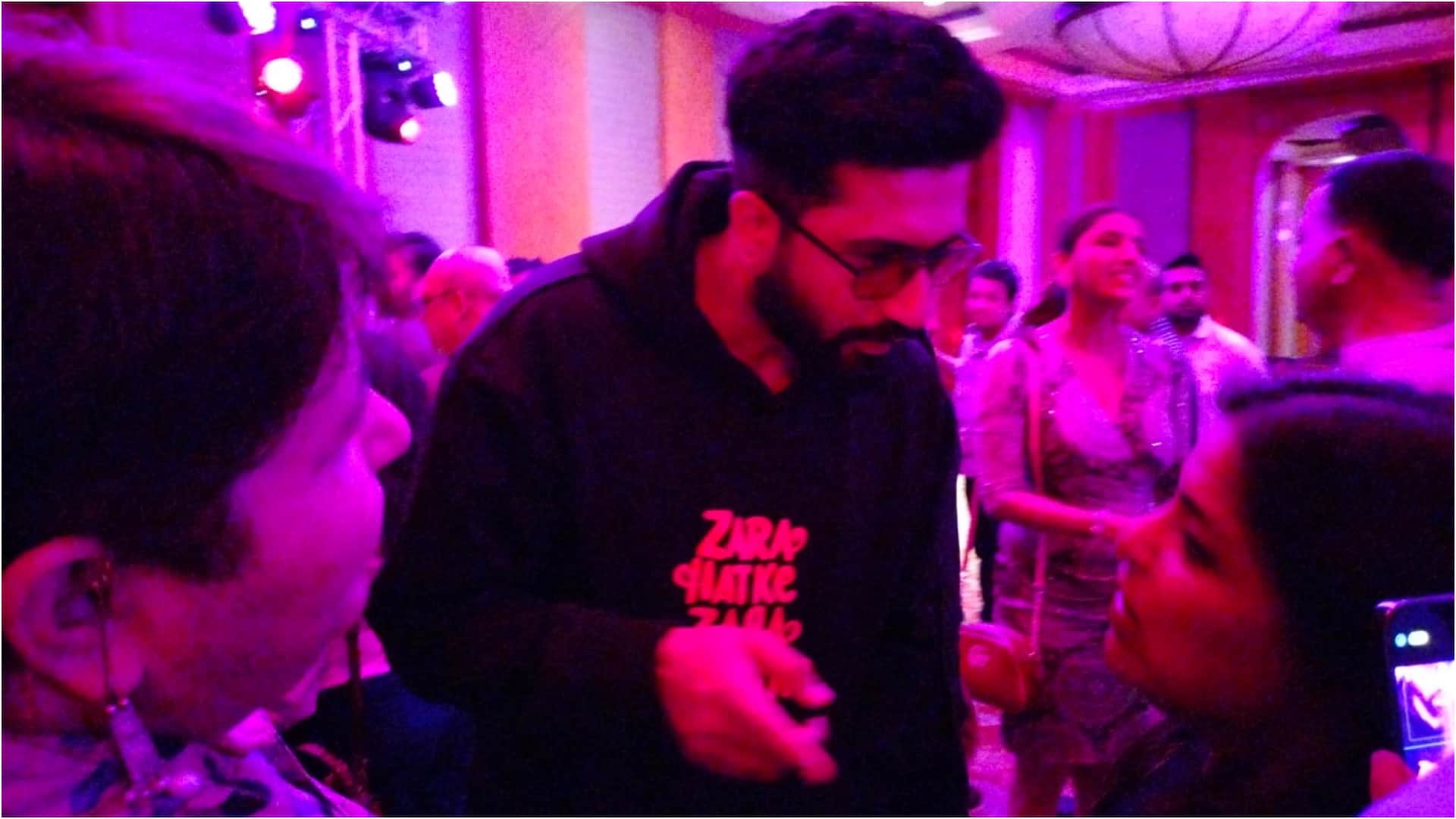 Zara Hatke zara bachke sara ali khan and vicky kaushal enjoys success party