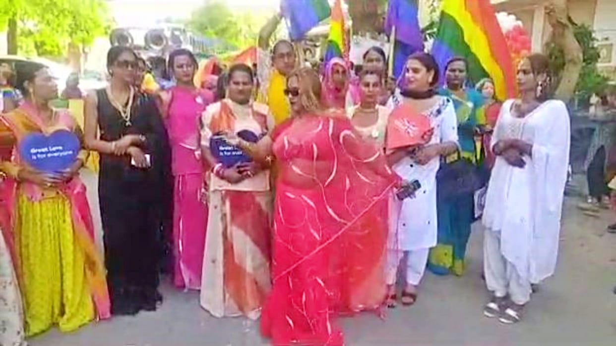 Pride Month: Transgenders rally on the road dancing and singing