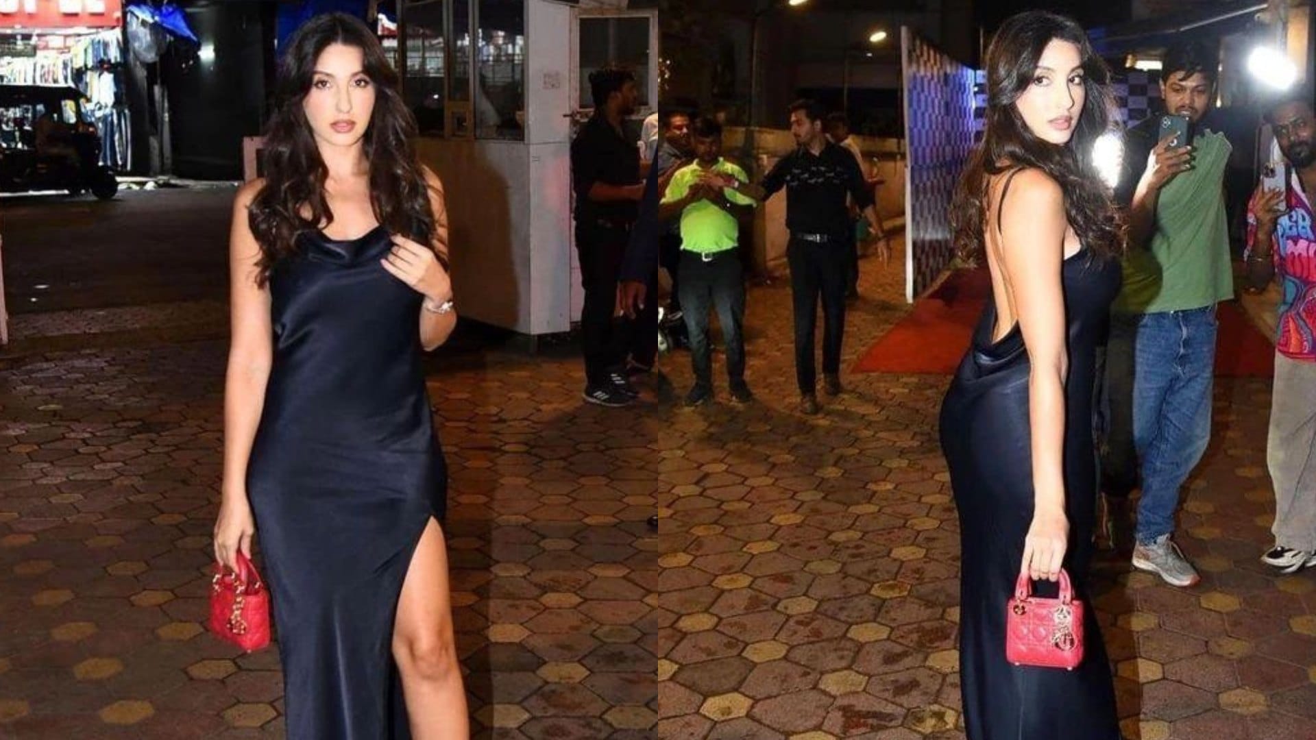 Nora Fatehi hot and unseen Pics HD phone wallpaper with bag worth 3 lakh