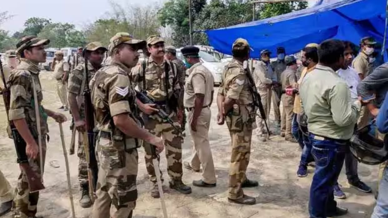 west bengal panchayat election nomination violence in south 24 paragna isf vs tmc