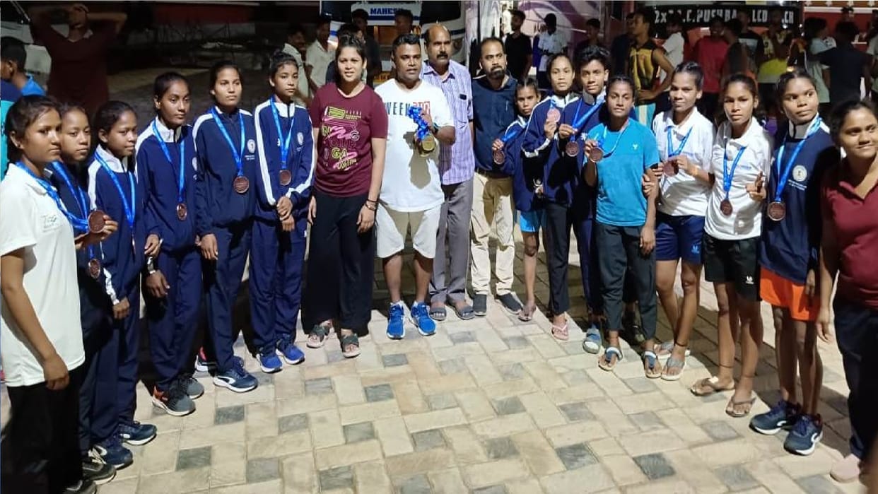 Chhattisgarh Players won 15 medals in First Tribal National Sports Competition