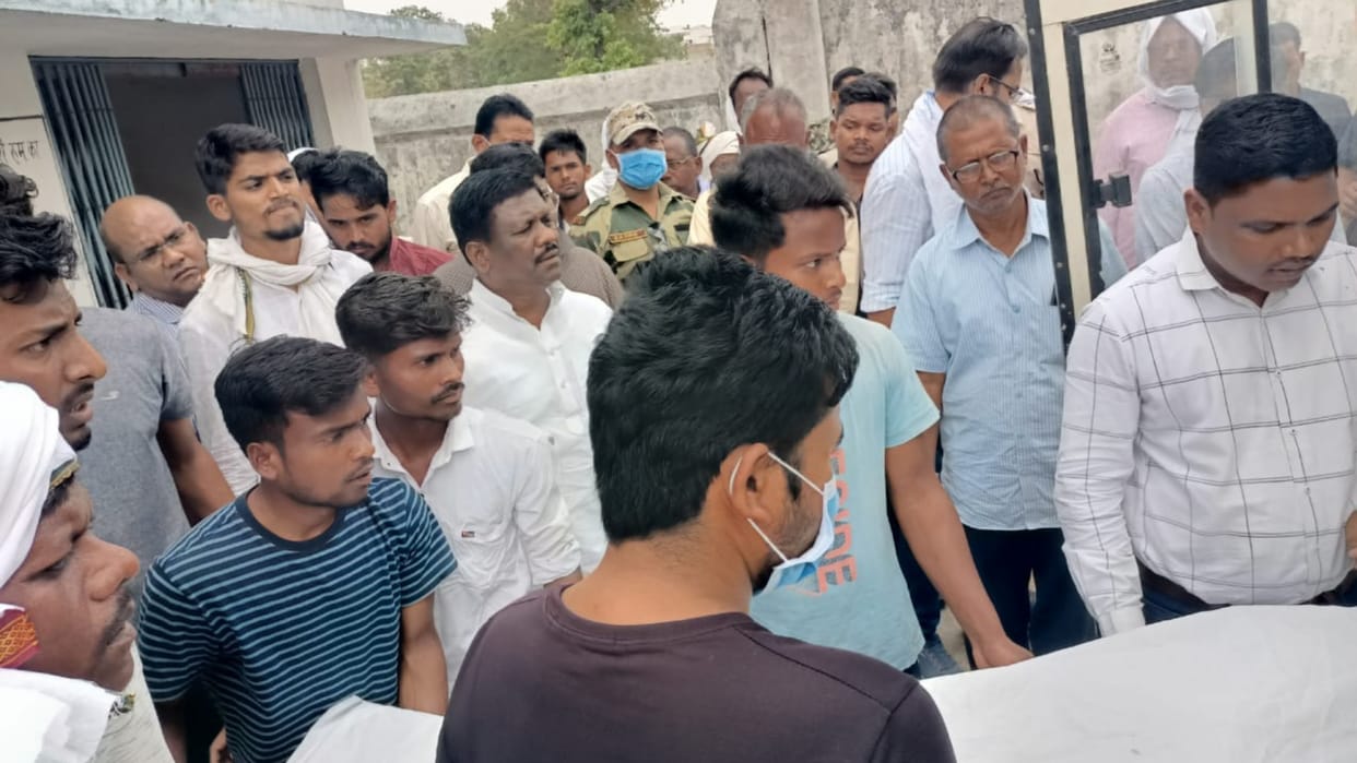 chhattisgarh Congress MLA Brihaspat Singh's brother-in-law died due to bike and scooty collision in balrampur