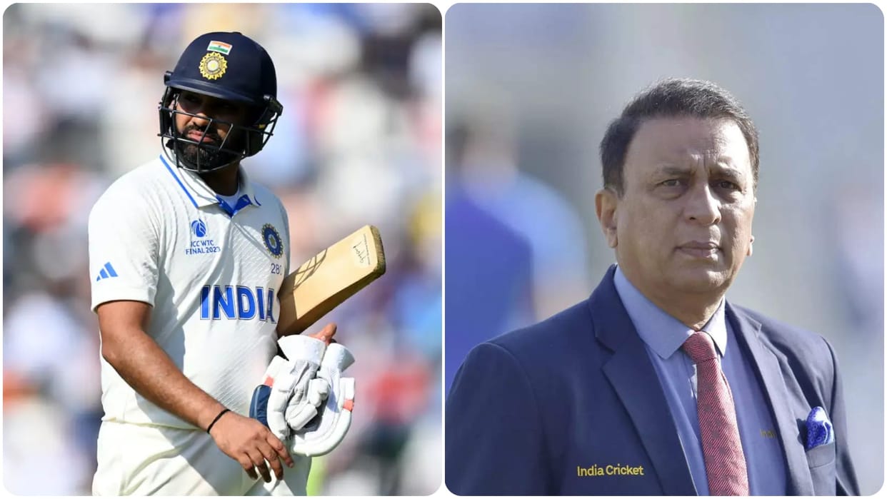 Sunil Gavaskar Thrashes Captain Rohit Sharma on demanding Three match test series for WTC Final