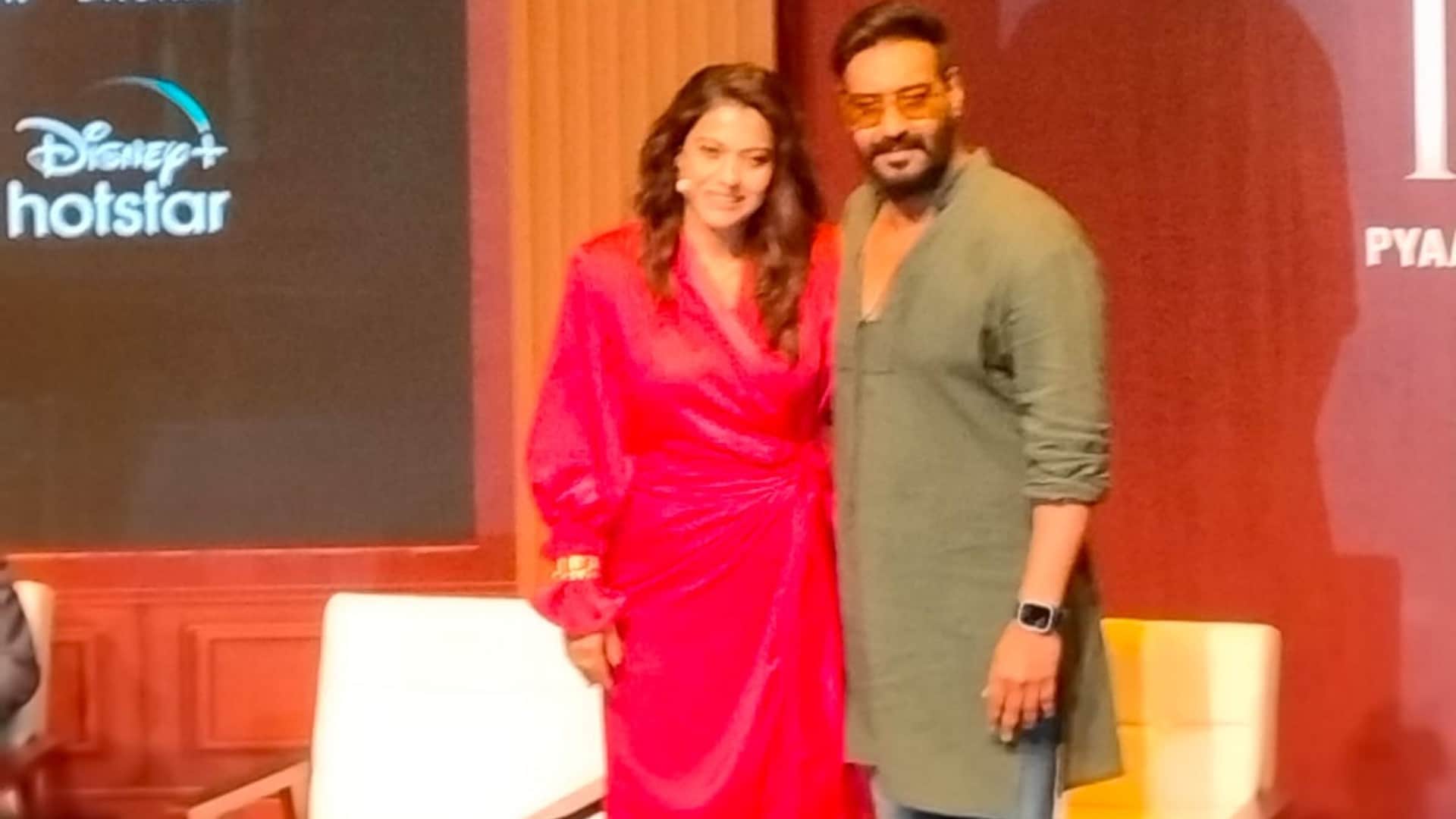 The Trial: Pyaar Kaanoon Dhokha Trailer launch event kajol ajay devgn suparn verma Sheeba Chaddha web series