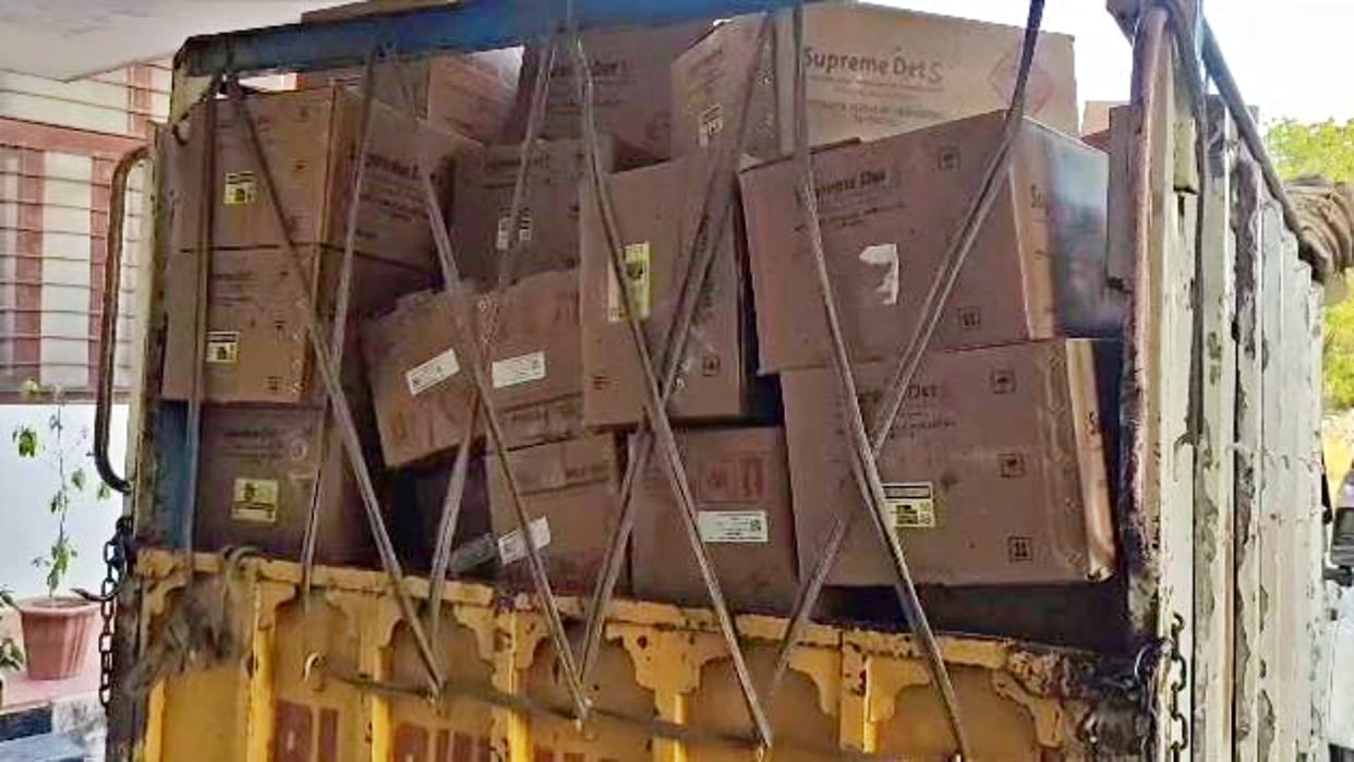 106 boxes of explosives seized from Tok Dooni police station area, two accused arrested