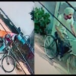 सीसीटीवी में कैद हुए आरोपी।