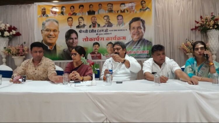 'छत्तीसगढ़ में मिलेगा 500 रुपये में गैस सिलेंडर': राज्यसभा सांसद रंजीत रंजन ने कहा- मेनिफेस्टो में होगा शामिल