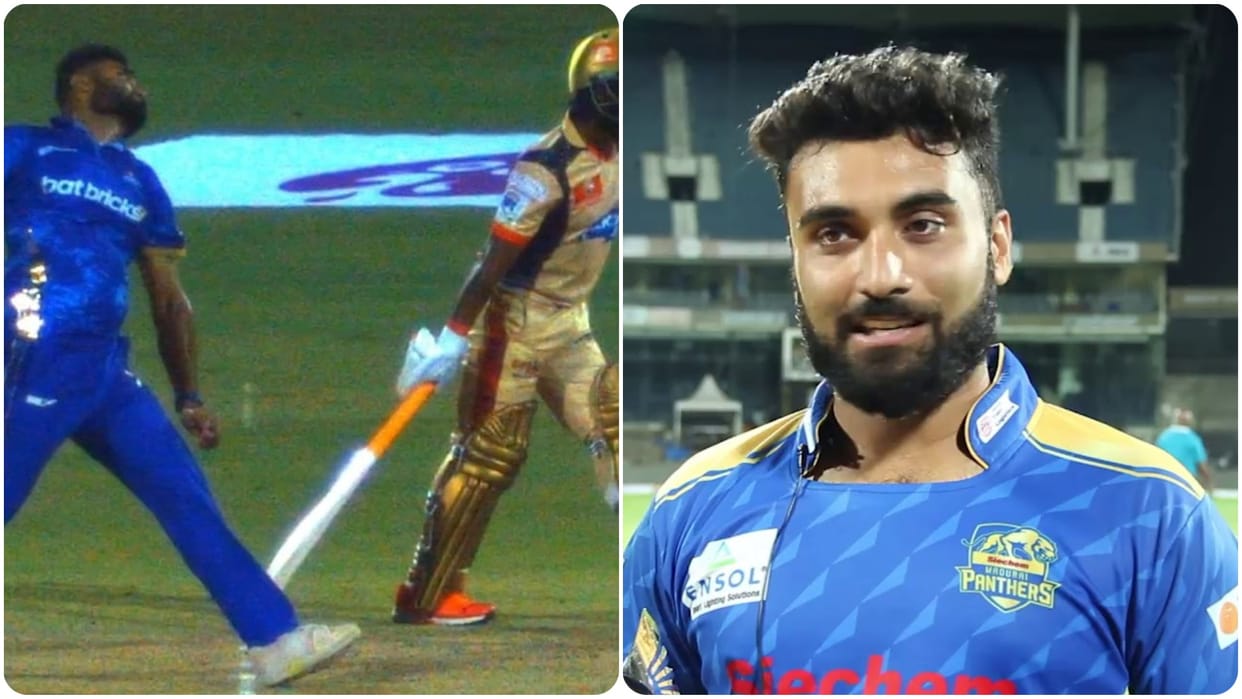 Tamil Nadu Premier League Video, Salem Spartans skipper Abhishek Tanwar concedes 18 runs in one delivery