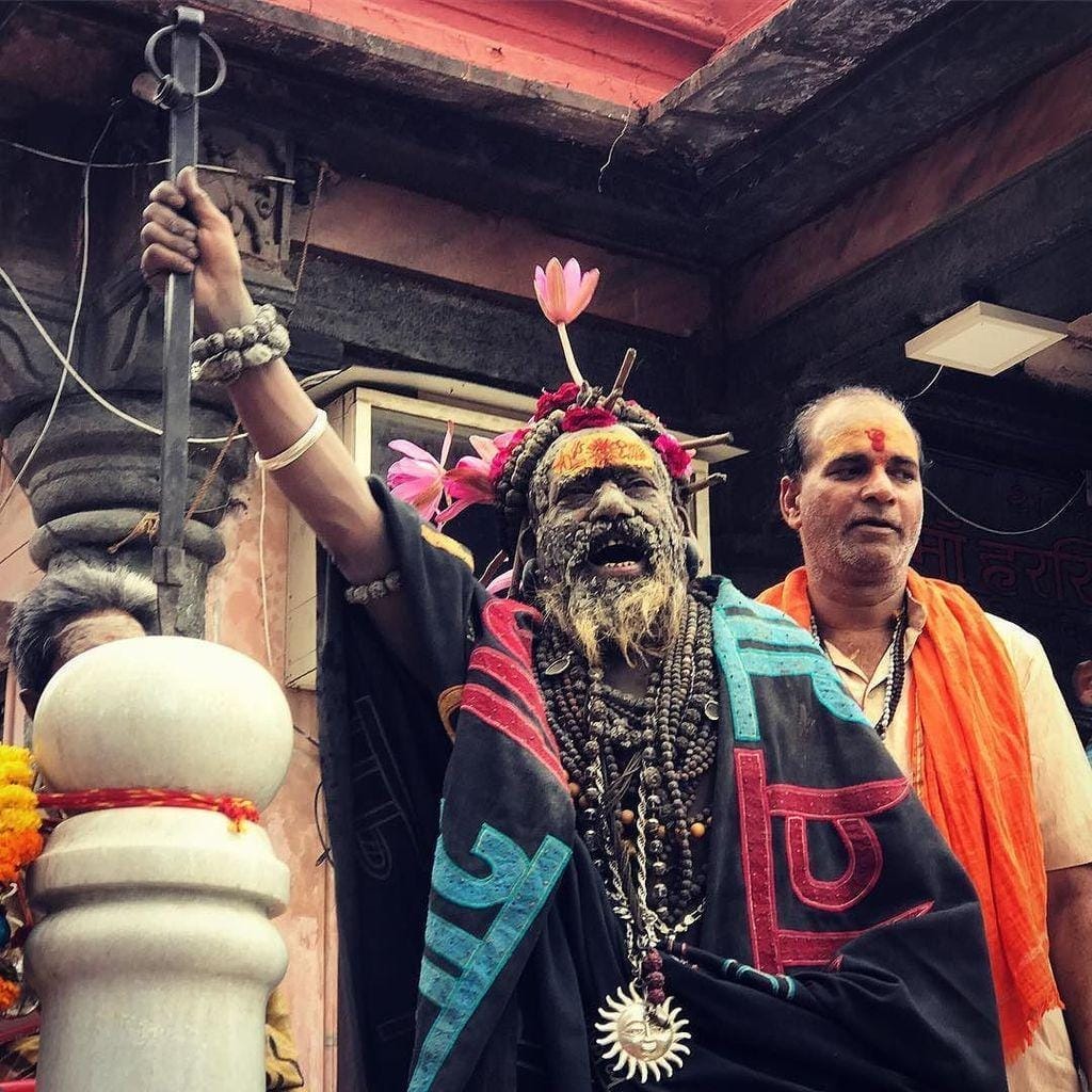 Aghori baba Bam Bam Nath angry on being prevented from going to the sanctum sanctorum of Mahakal