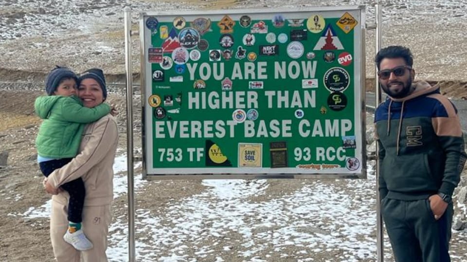 Chandigarh child reached world highest motorable Umling La Pass without any artificial oxygen