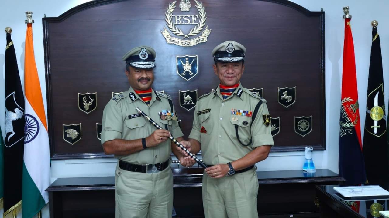 Nitin Agrawal takes charge as new Director General of BSF