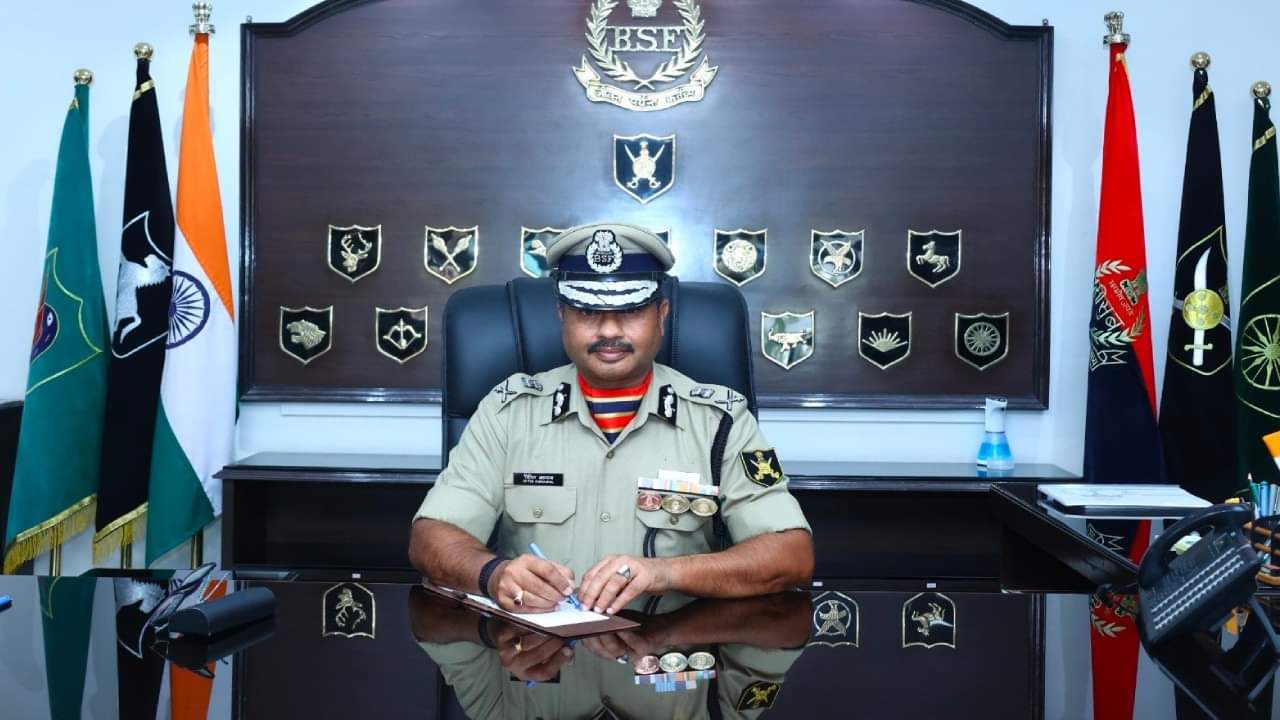 Nitin Agrawal takes charge as new Director General of BSF