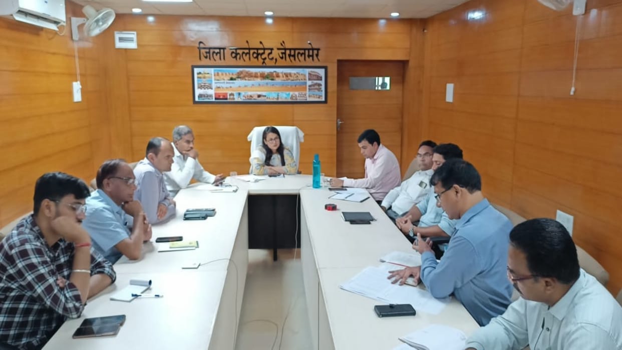 Jaisalmer News Collector Tina Dabi alert before Biparjoy storm gave necessary instructions to officials