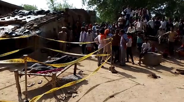 Banda Double Murder, Father cut son and daughter in law with sharp weapon, killed in land dispute