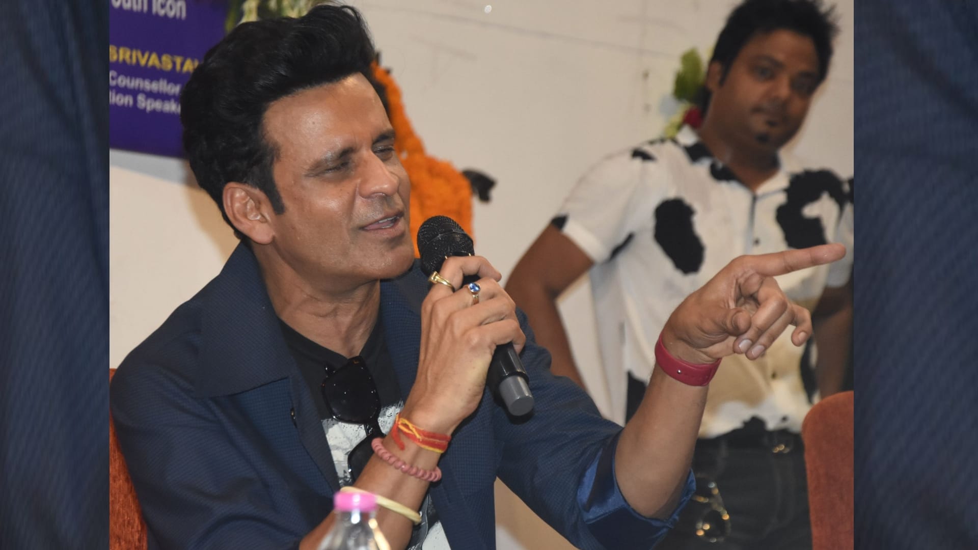 Manoj Bajpayee in National PG College in Lucknow.