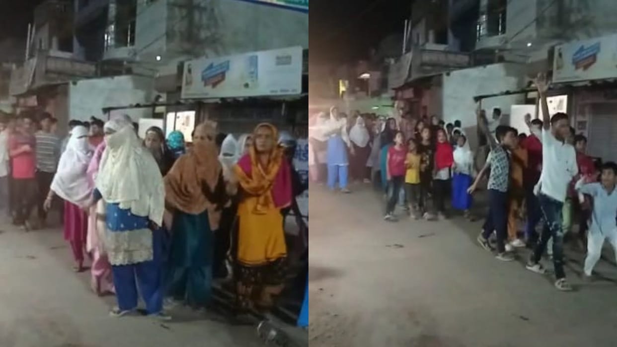 Municipality is removing encroachment in Ganga Jamuna School, students took out rally to start the school