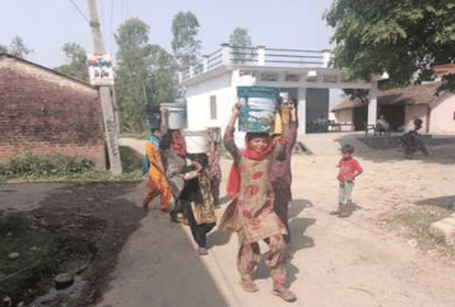 UP: Outcry for water, residents of Ghaad in Saharanpur struggling for drinking water, forced to Getaway