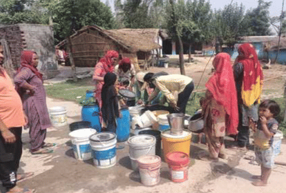 UP: Outcry for water, residents of Ghaad in Saharanpur struggling for drinking water, forced to Getaway