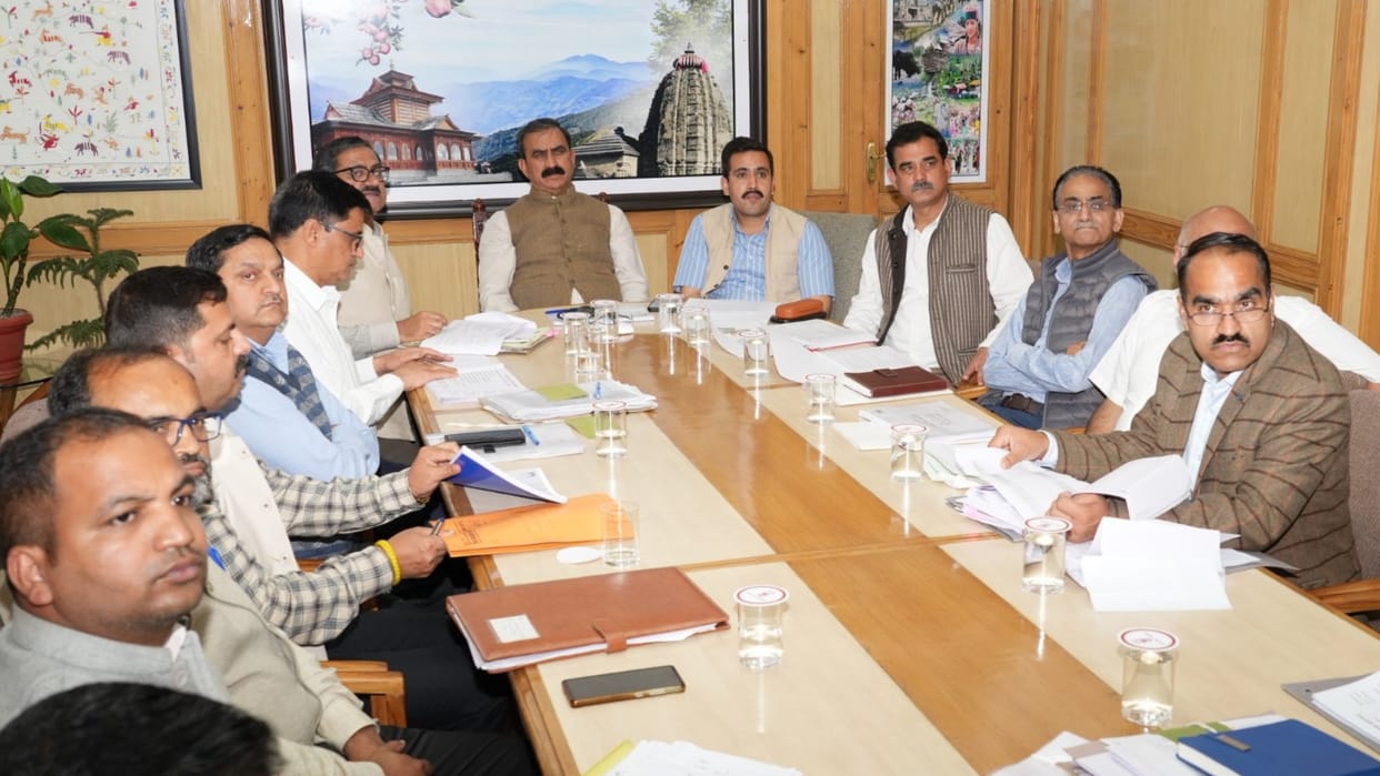 Ensure high quality construction in all PWD projects : CM Sukhvinder Singh Sukhu