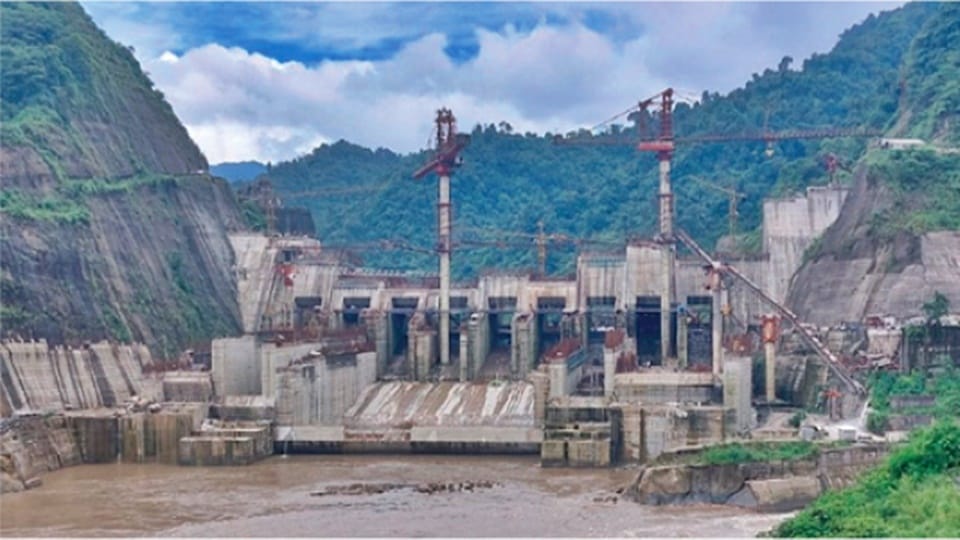 India Large hydroelectric project completed near China border, testing in July