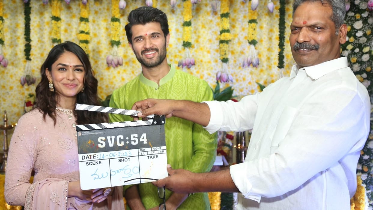 vijay deverakonda mrunal thakur film family star shooting wrap team shares video with director Parasuram Petla