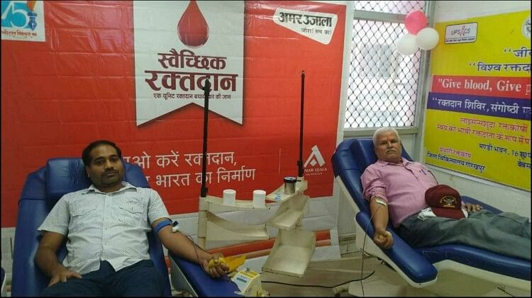 Amar Ujala Foundation: Record 7544 people donated blood, campaign in more than 90 cities of four states