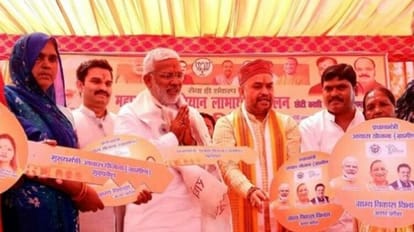 Jal Shakti Minister Swatantra Dev Singh visits Mudiyakheda village to review Jal Jeevan Mission