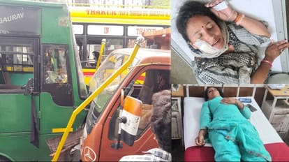 Two Bus truck Collision in Mandi Himachal Pradesh 20 passengers injured