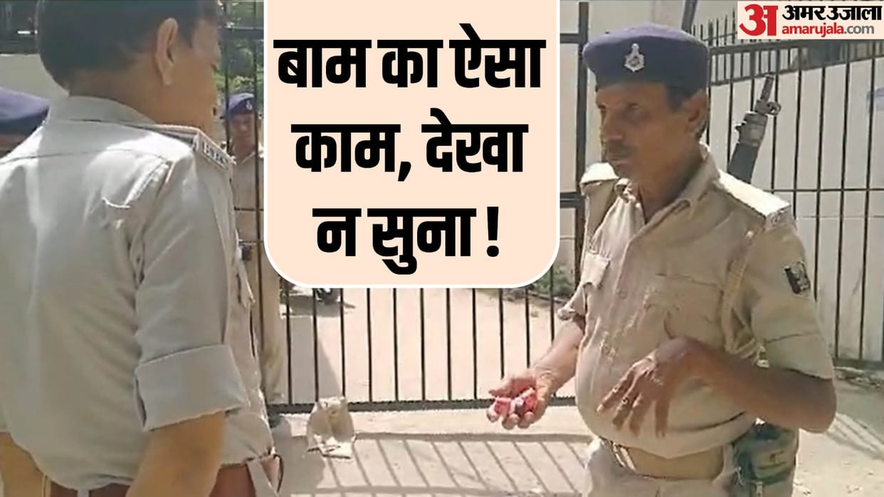 Bihar Police : How criminals escaped from prisoner vehicle in Patna, film scene on Ashok Rajpath