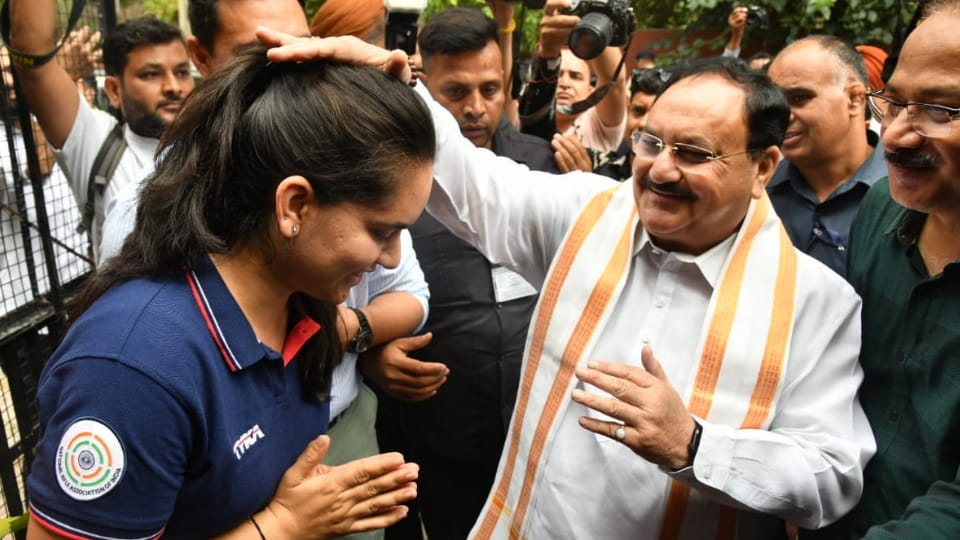 BJP President JP Nadda on Chandigarh Tour all update