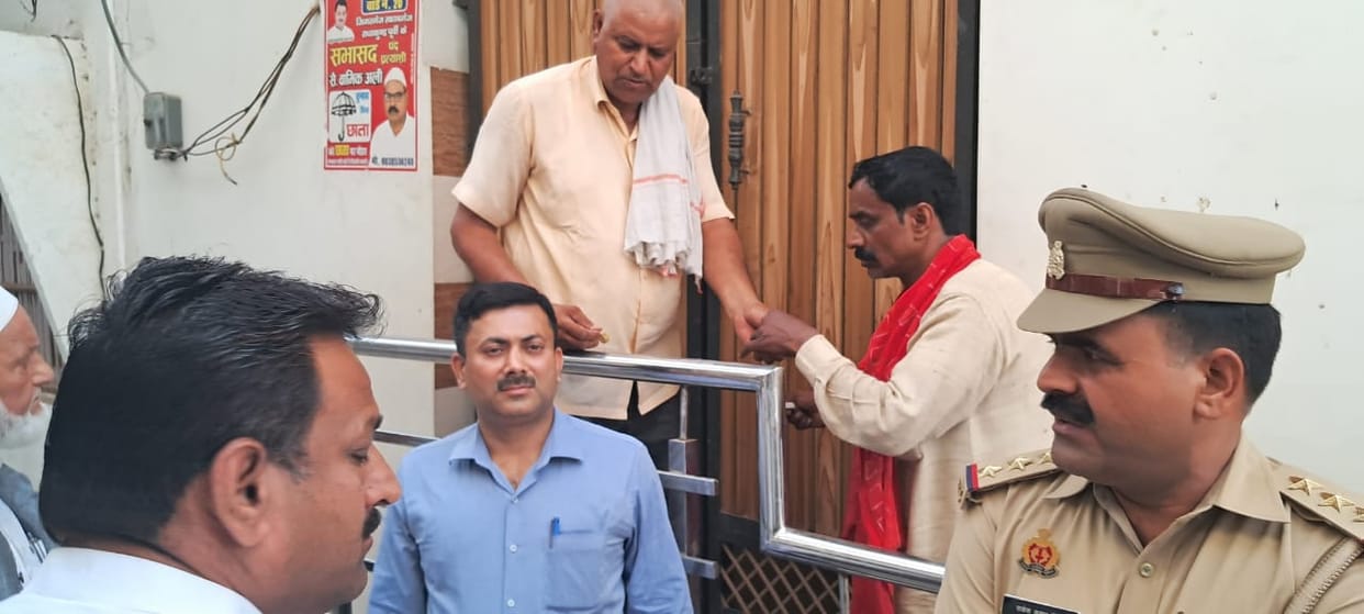 Gonda News: Enemy property in the possession of Municipality President sealed, illegally occupied by Uzma Rash