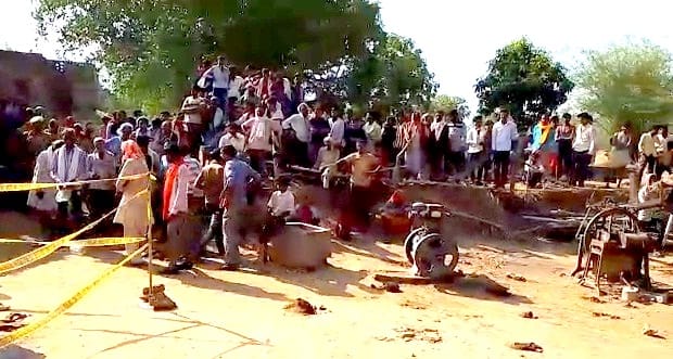Family ruined in domestic discord, father brutally cut son and daughter in law, dead bodies found in cot and b