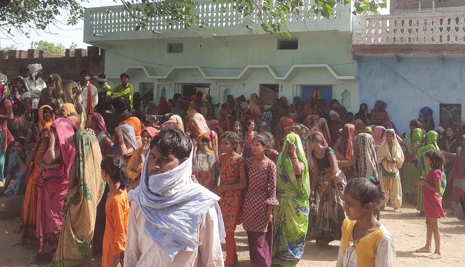 Family ruined in domestic discord, father brutally cut son and daughter in law, dead bodies found in cot and b